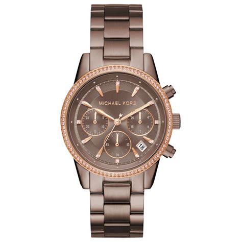 michael kors horloge brons|horloge Michael Kors dames.